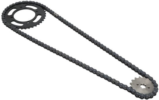 Kit di cambio rapido universale per motocross - Completo - 420 37T 155mm - Qualità - Adatto per 50cc