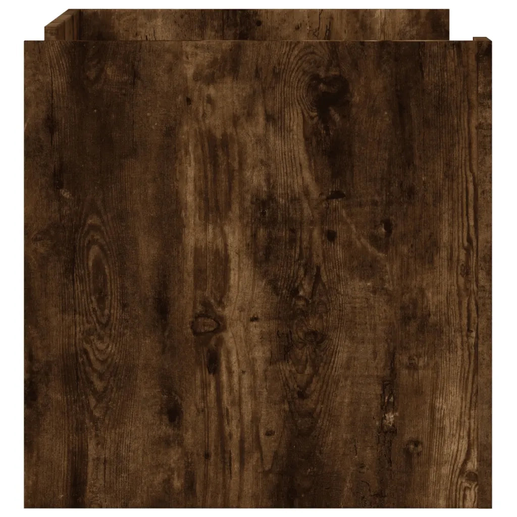 Tavolino da salotto | Tavolino da caff¨¨ | Tavolino da Soggiorno Rovere Fumo 80x50x50cm in Legno Multistrato