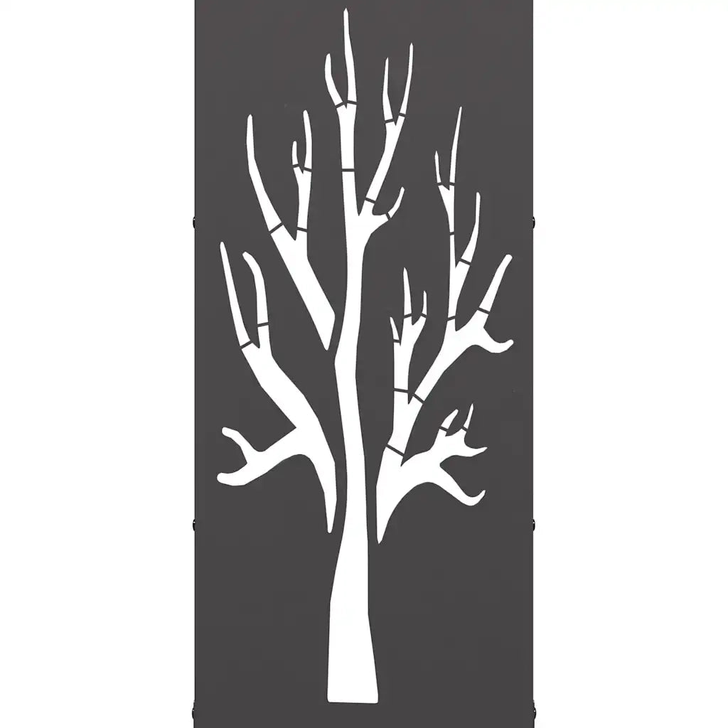 Rastrelliera per Legna da Ardere Nera 40x30x80 cm CFW9843707