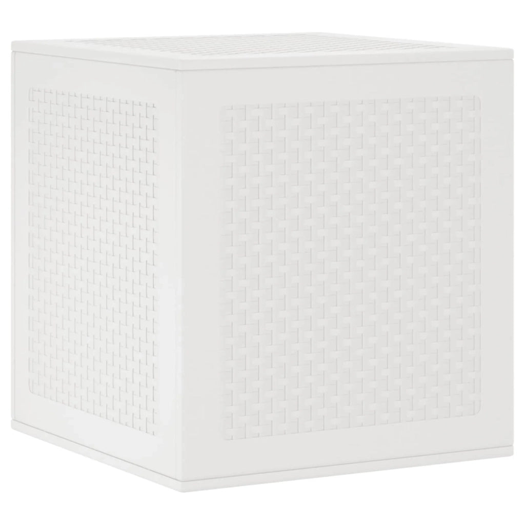 Scatola di Stoccaggio Bianco 55 x 53 x 57 cm Polipropilene 870581