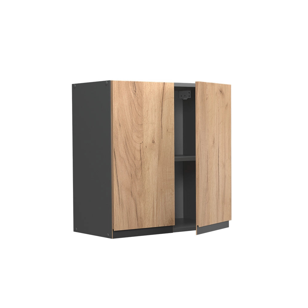 Vicco Pensile da cucina Quercia dorata 60 cm Forma a J