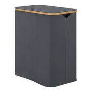 Cesto portabiancheria 69 x 57 x 37 cm grigio scuro 03_0008011