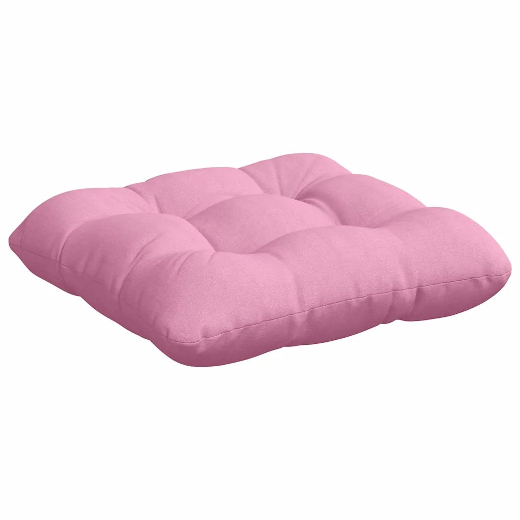Cuscini per Seduta 4 pcs Rosa 40 x 40 x 12 cm Tessuto