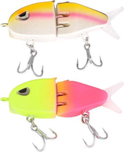 Set di Lure Mini Glide per Pescatori di Trota con Realismo 2 Pezzi