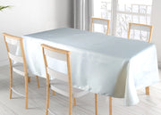Tovaglia Cucina Soggiorno Antimacchia Idrorepellente In Lurex Tinta Unita - 140x300cm - Crema-Oro