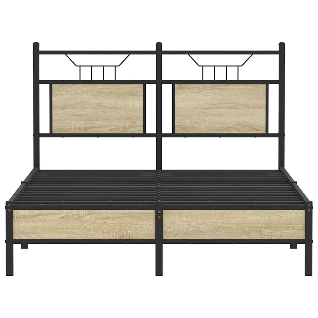 Giroletto senza Materasso Rovere Sonoma 120x190cm in Truciolato 4106941