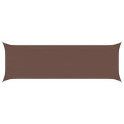 Vela Parasole | Telo Ombra | Vela da ombra solare Marrone 6 x 2 m 100% Poliestere Oxford