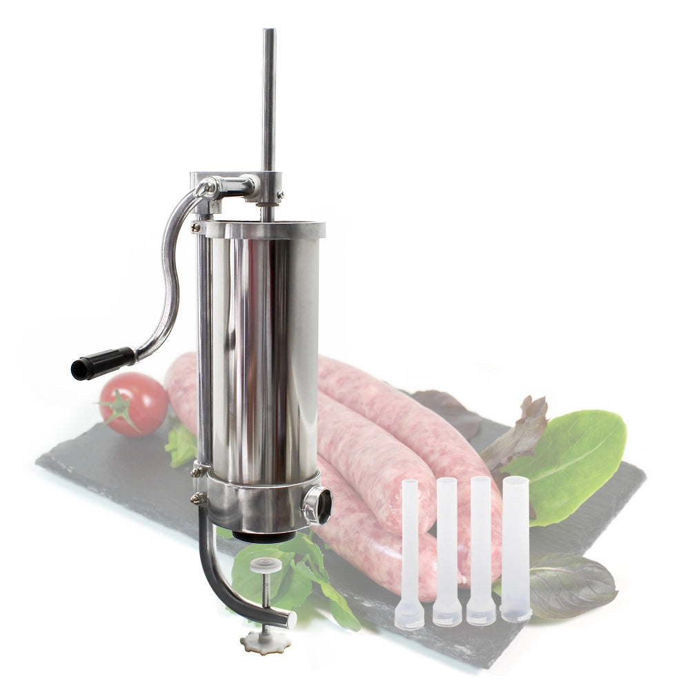 Insaccatrice per salsicce da 3,5 l, 15/19/22/25 mm, Macchina manuale riempi salsiccia