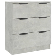 Buffet credenza cassettiera armadio mobile contenitore organizer per cucina soggiorno salotto 60 x 30 x 70 cm legno ingegnerizzato grigio 02_0031955