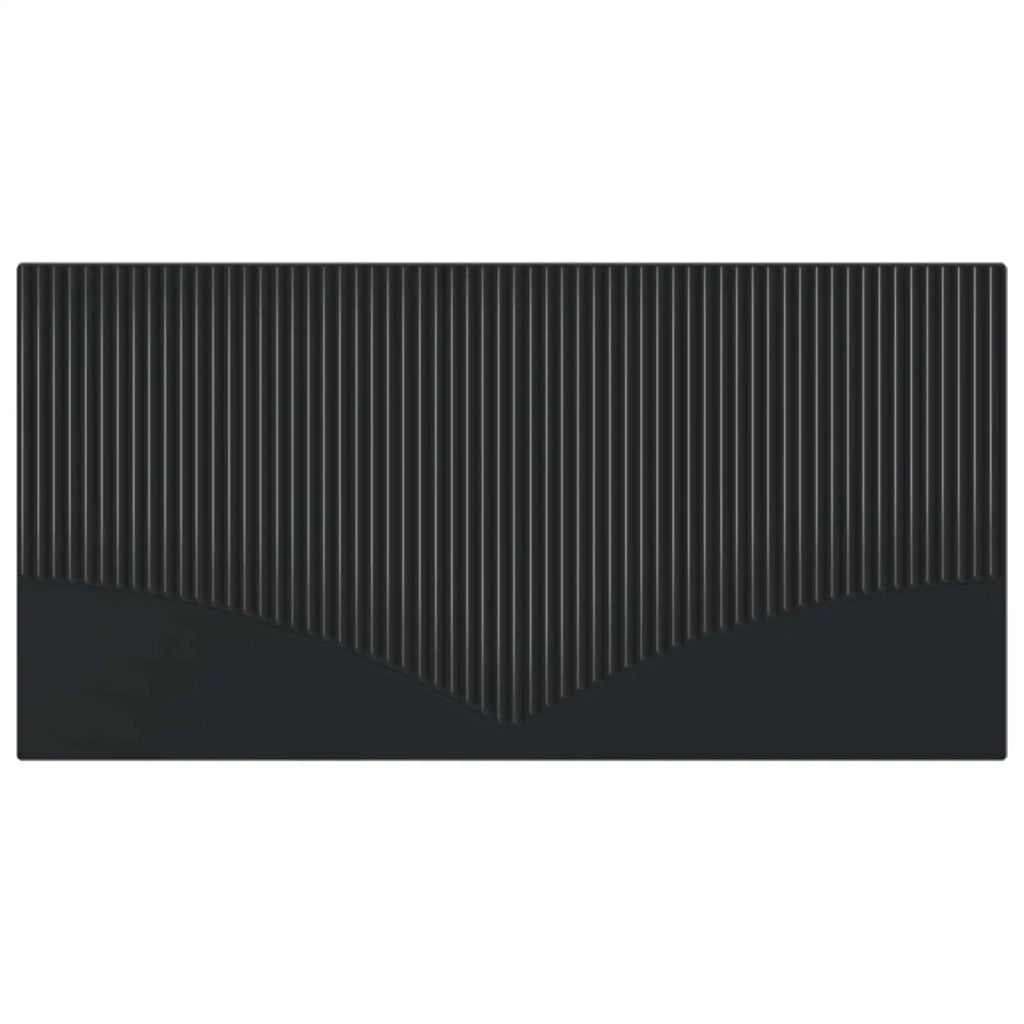 Testiera da Muro HOORN Nero Legno ingegnerizzato 897416