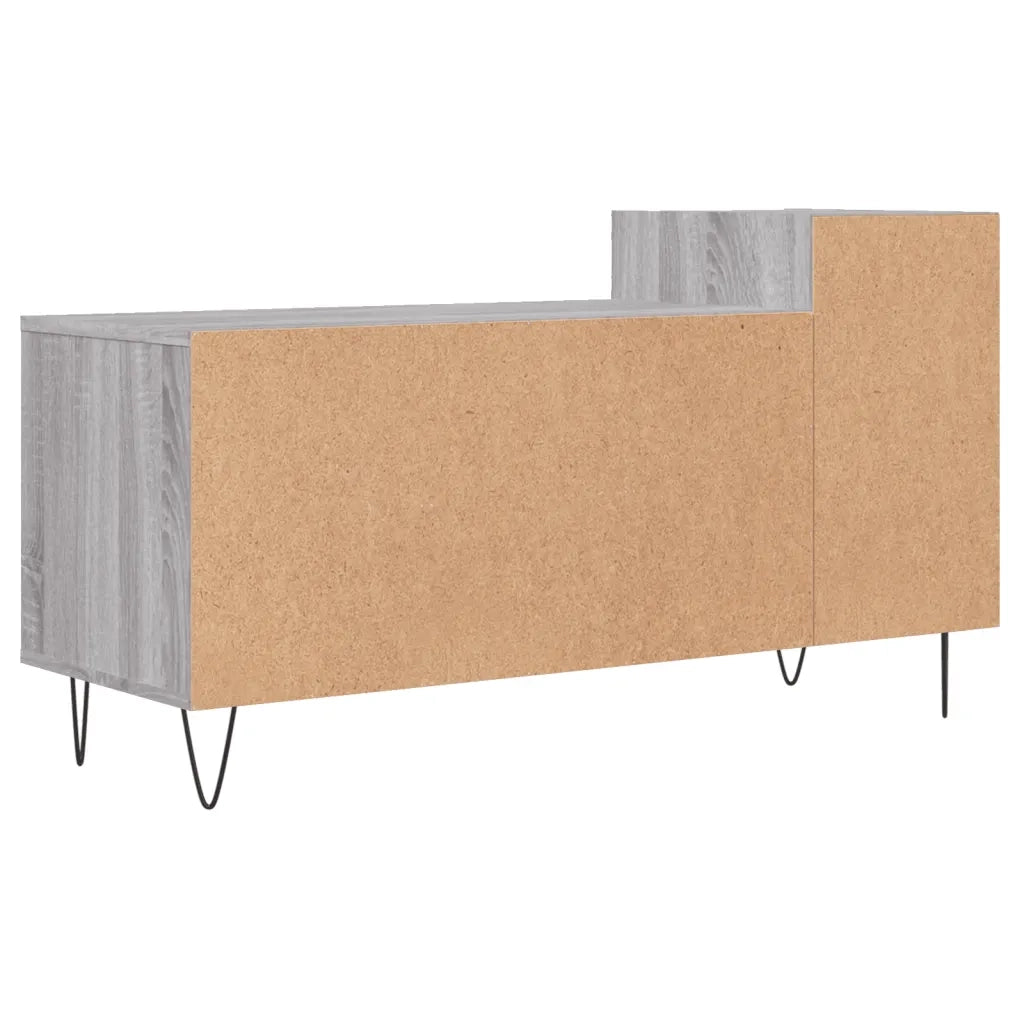 Mobile TV-Credenza TV-Console TV Grigio Sonoma 100x35x55 cm in Legno Multistrato 907472