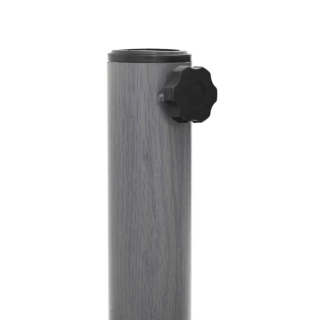 Base per ombrellone Aspetto Legno Grigio Scuro 48 x 48 x 32 cm CFW6465031
