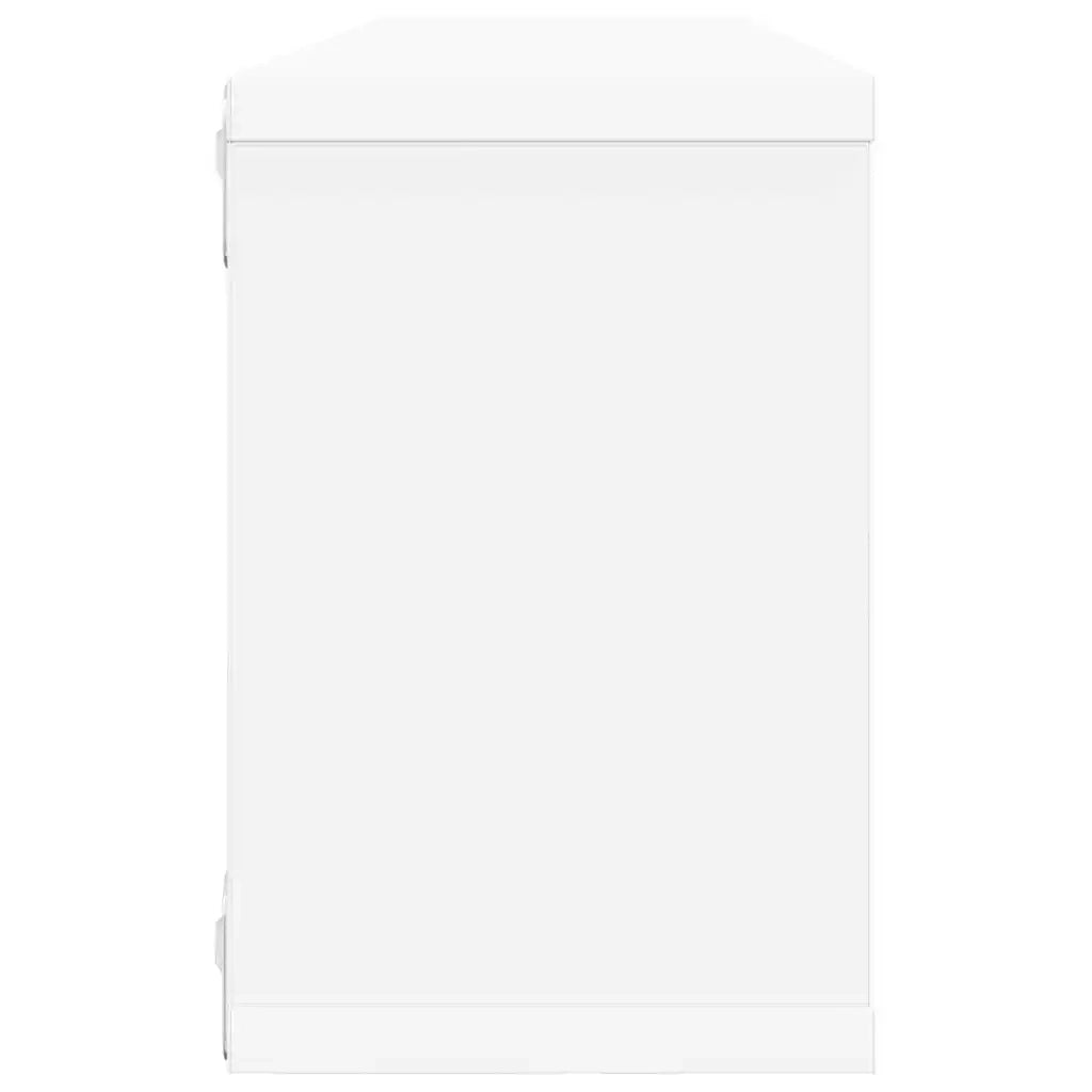 Mensole Parete a Cubo 6 pz-Set di 6 Scaffale a parete Bianche 60x15x23 cm Legno Multistrato