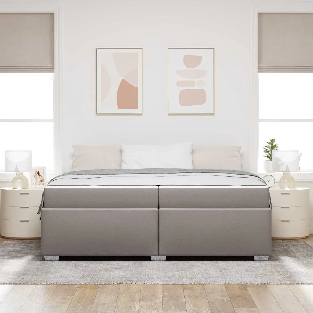 Struttura del letto con materasso Talpa 200 x 200 cm Tessuto