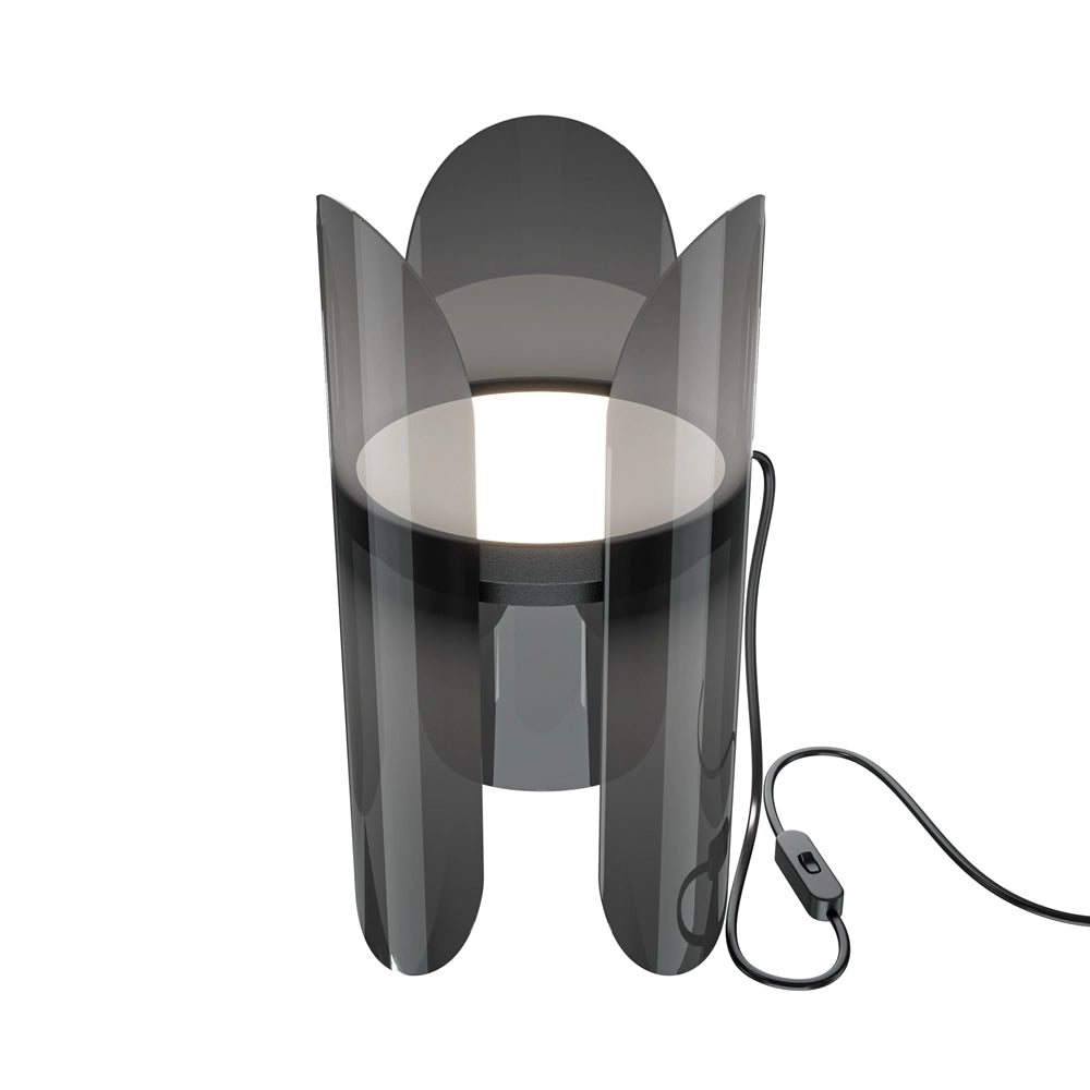 Lampada da tavolo LED nera acrilico Maytoni Insight MOD416