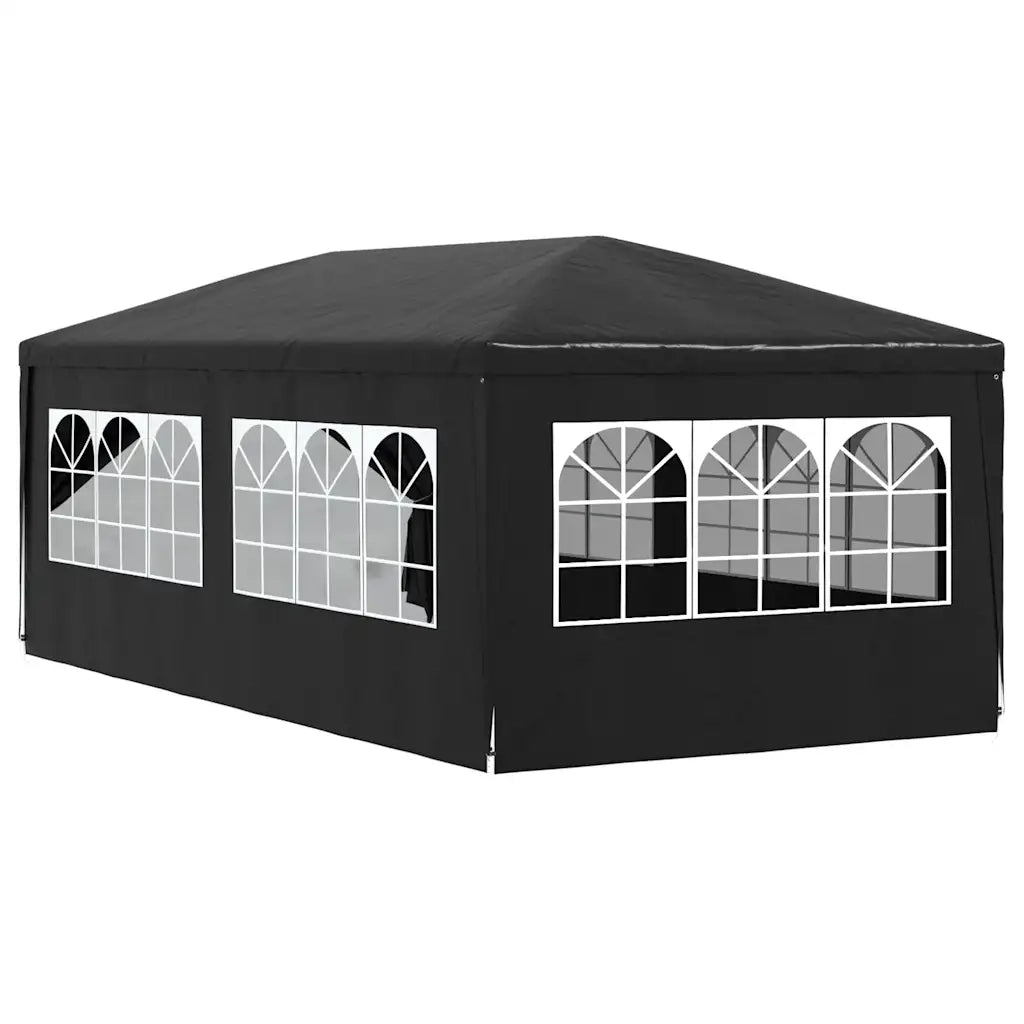 Tenda per Feste-Tenda Gazebo 3x6 m Antracite