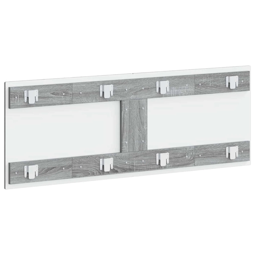 Testiera da Muro BREDA Sonoma grigio Legno ingegnerizzato 897621