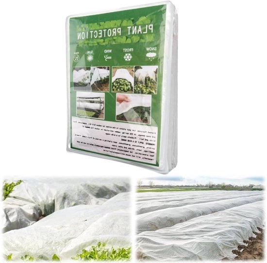 Copertura per piante premium 2 x 5 metri - 35 g/m² fleece - Ombrello per piante - Cappotto invernale - Copertura per protezione delle piante
