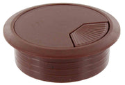 BOCCHETTA PASSACAVI D 60 MM PLASTICA MARRONE- COMFERUT- 20,0 pz