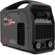 Apparecchiatura inverter per saldatura per elettrodo rivestito ad alta frequenza HF, sinergico e pulsato, con 230 A. PRO MAX 230 HF