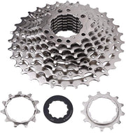 Cassette per bicicletta da montagna 9/10/11/12 velocità - ingranaggio libero - accessorio per bicicletta da montagna - acciaio resistente - design a forma di foglia - duraturo e leggero