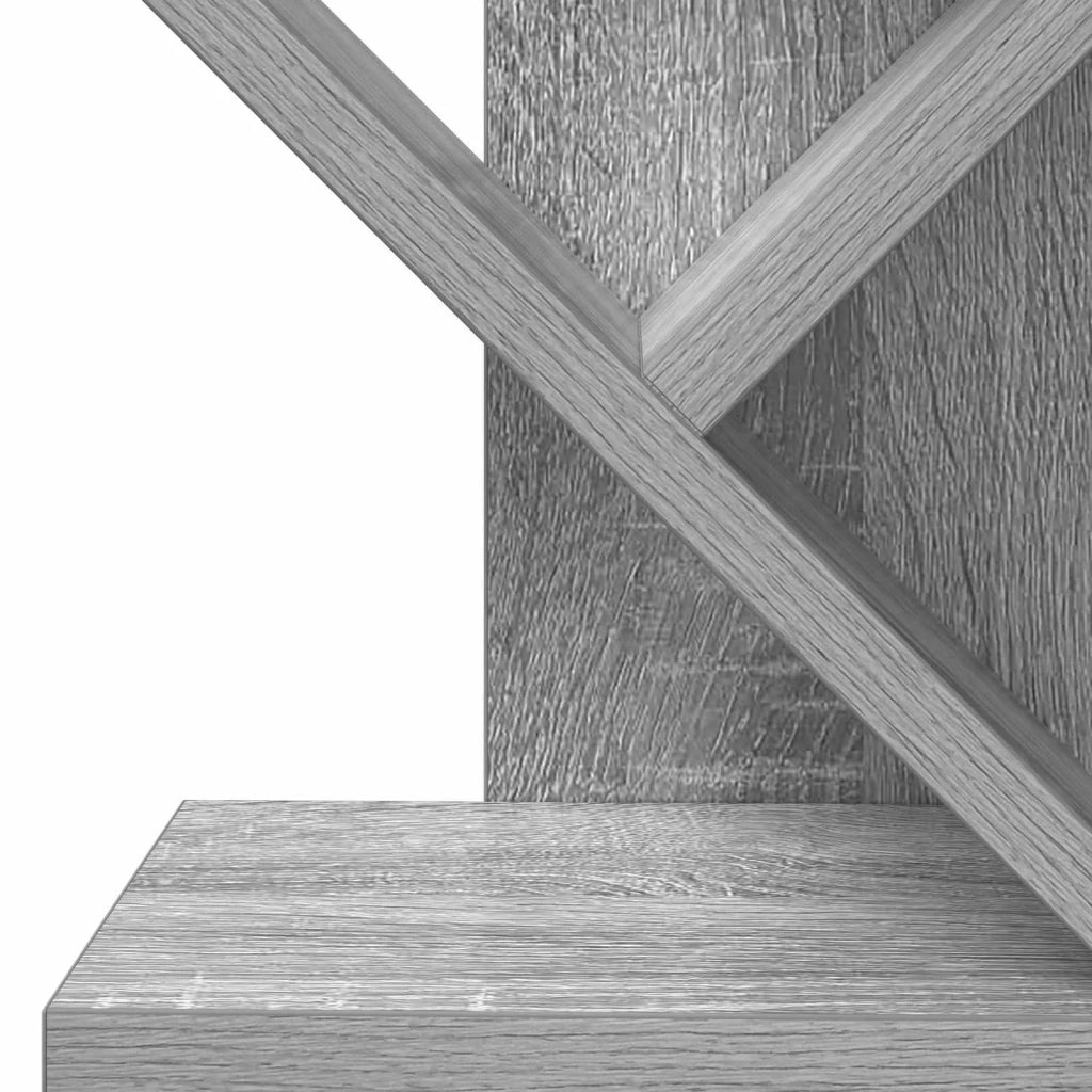 Scaffale da Libro ad Albero 6 Livelli 30 x 18 x 100 cm 8012377