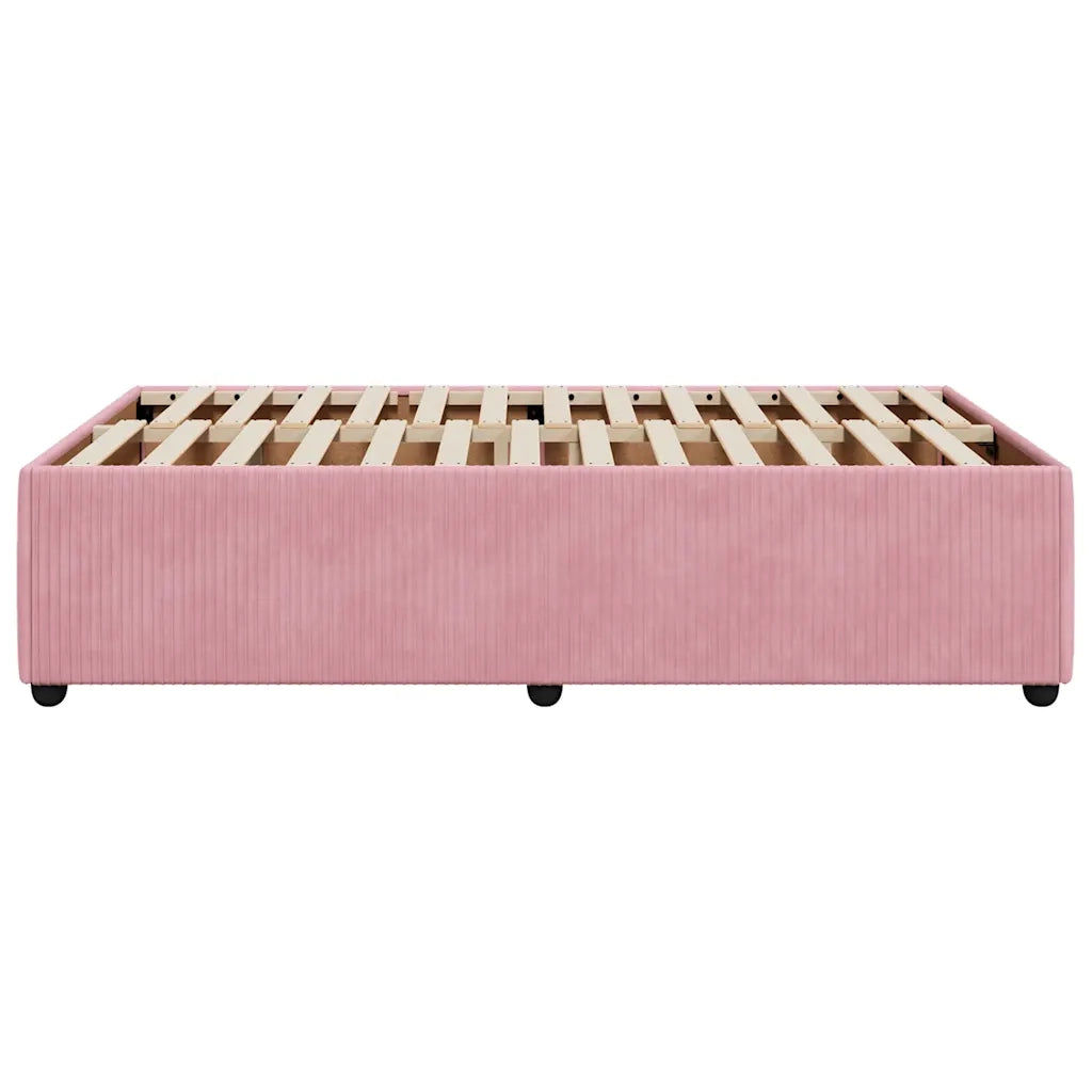 vidaXL Giroletto Rosa 120x200 cm in Velluto
