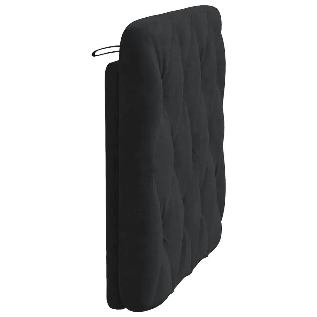 Cuscino Testiera Nero 90 cm in Velluto CFW1626346