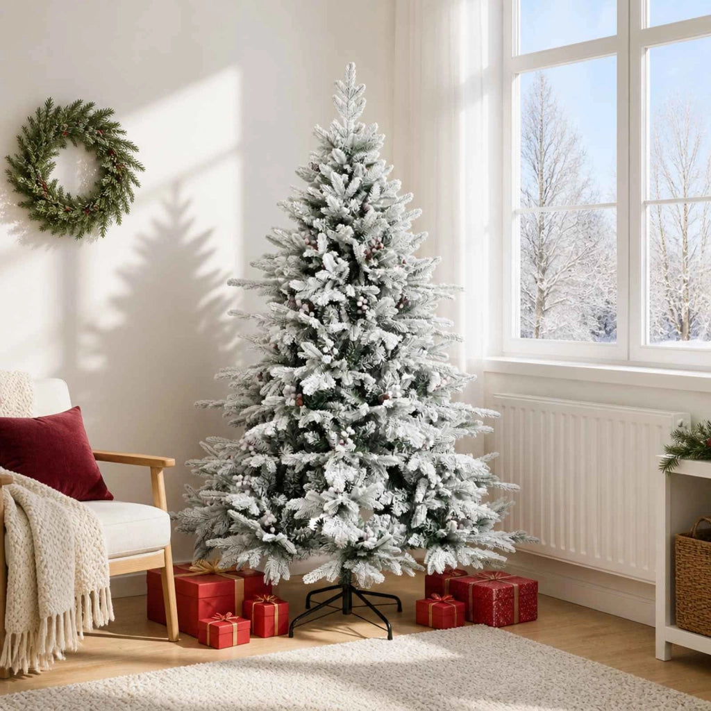 Albero di Natale Artificiale con Rami Pieghevoli 180 cm 42055549