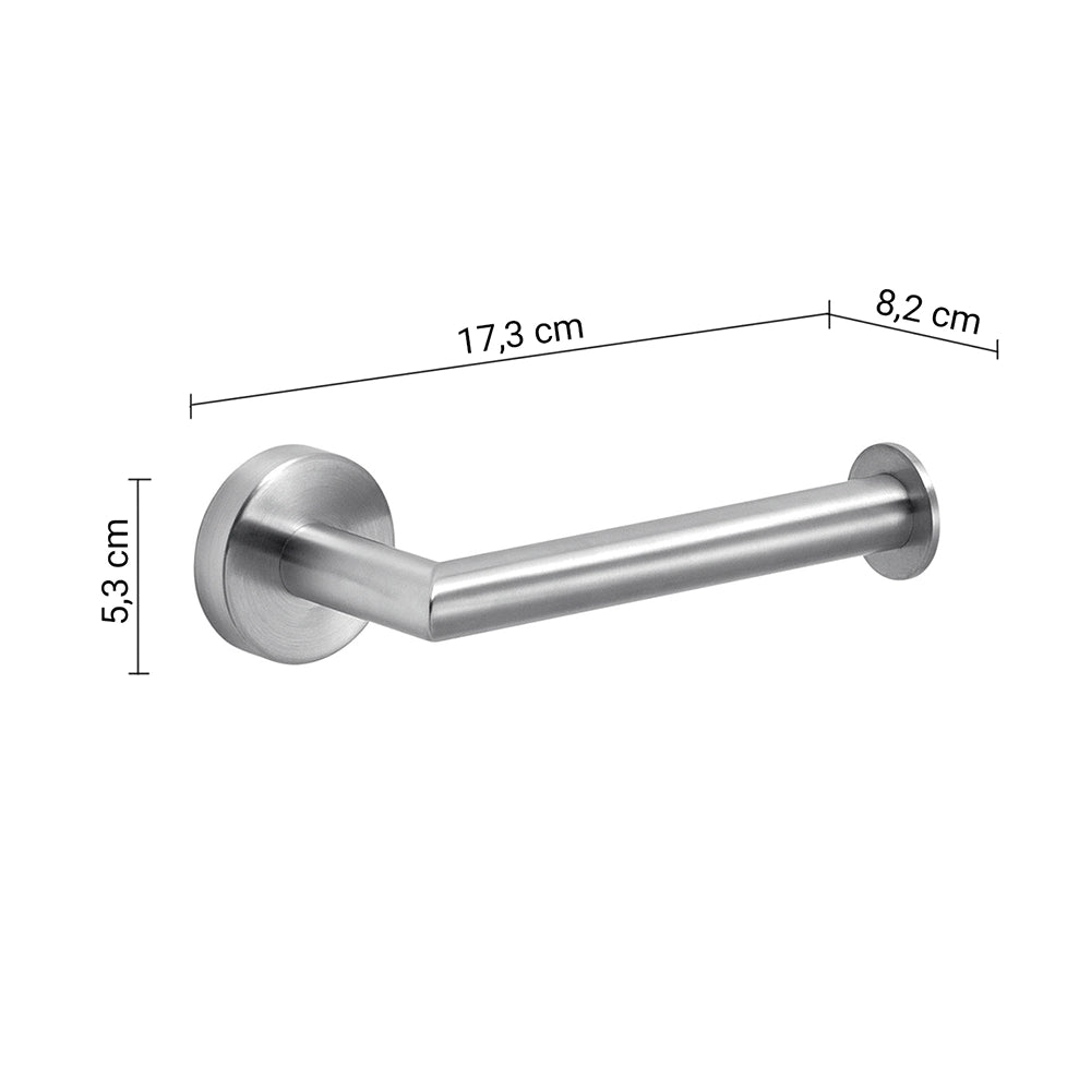 Portarotolo a muro Gedy in acciaio inox cromato | Project