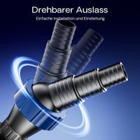 CTM-6000 Pompa da laghetto 6000l/h 40W per circolazione filtrazione acqua