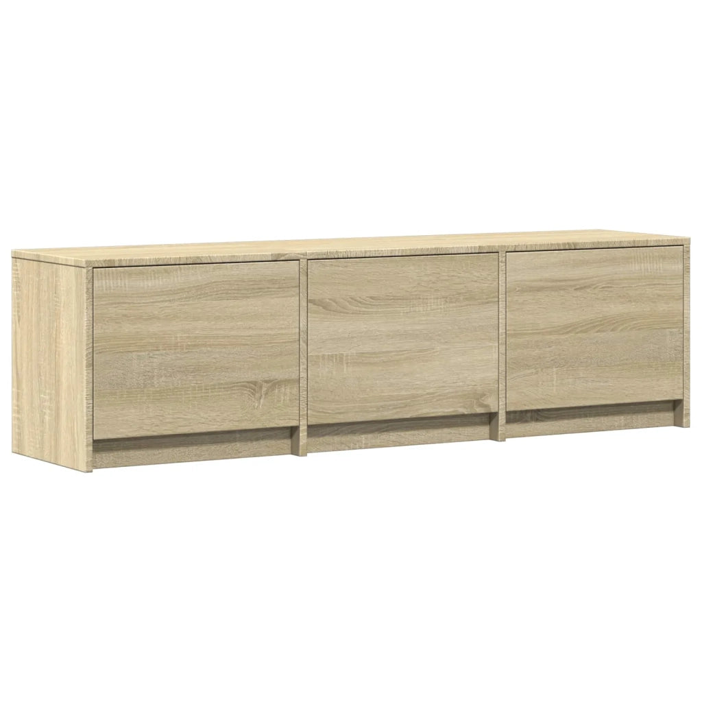 Mobile TV con LED con LED Rovere Sonoma 140 x 34 x 40 cm 3418712