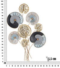 Pannello Gloth 70x5,5x102 cm in Ferro Multicolor