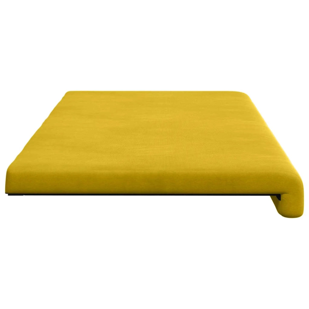 Cuscino per panchina Velluto (V) Giallo Profondità 35 cm 42043336