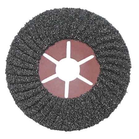 DISCO SEMIFLESSIBILE AL CARBURO DI SILICIO Ø 115x22 mm - grana 16 - 25 pezzi- MOLITAL
