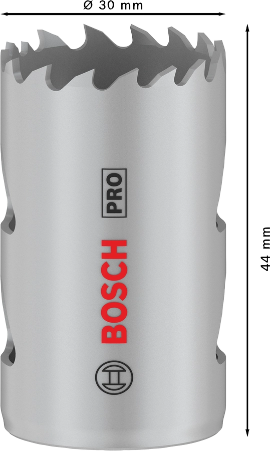 SEGA A TAZZA MULTIMATERIALE BOSCH PRO diametro 30 mm 2608901501