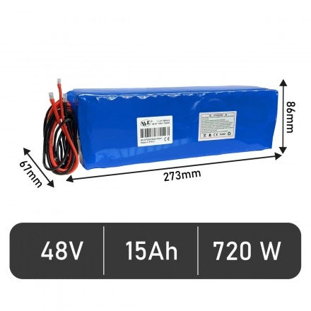 EBIKE - BICI ELETTRICA RICAMBIO INTERNO PER BATTERIE IS48V15