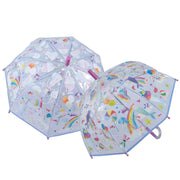Floss & Rock - Colour Changing Umbrella - Fantasy Clear