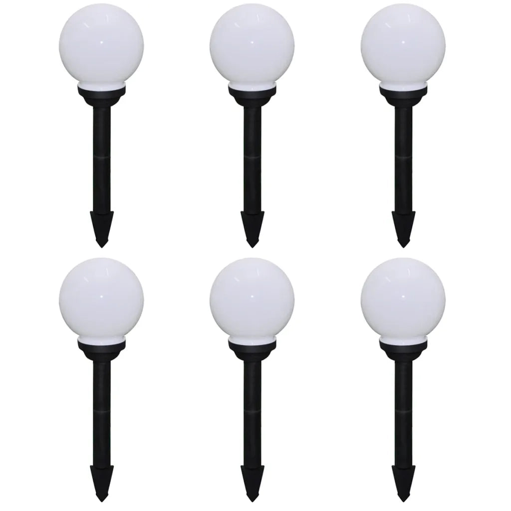 Lampade da Sentiero 6 pz LED 20 cm con Picchetto cod mxl 73194