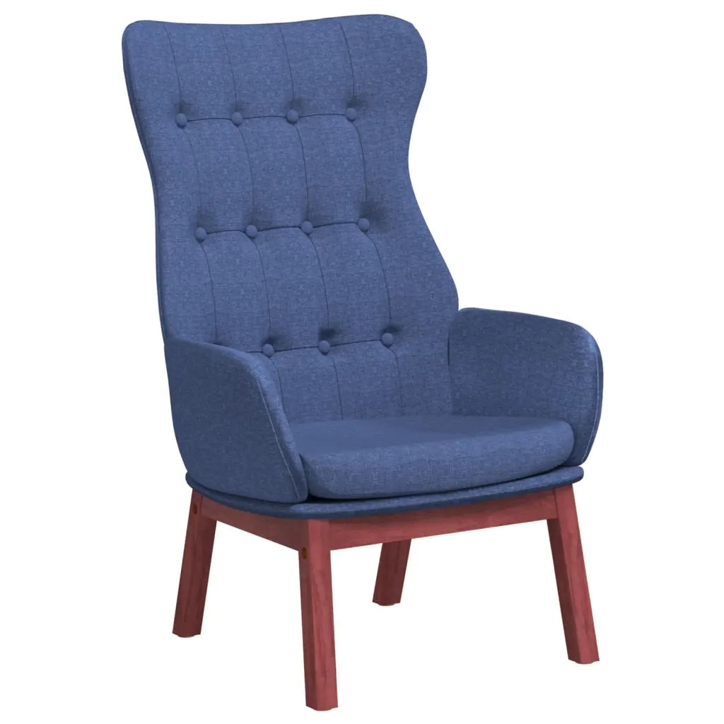 Poltrona Rilassante Blu in Tessuto cod mxl 14327