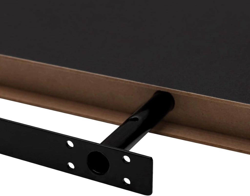 Mensola da Parete, Mensola da Muro, Mensola in Legno MDF, Set di 4, per Cucina, Bagno, Soggiorno, ECC RG9365hov-4