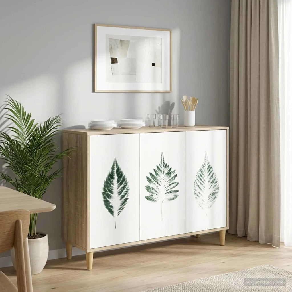 Credenza HANAU Sonoma 102 x 33 x 75 cm Legno ingegnerizzato 8006965