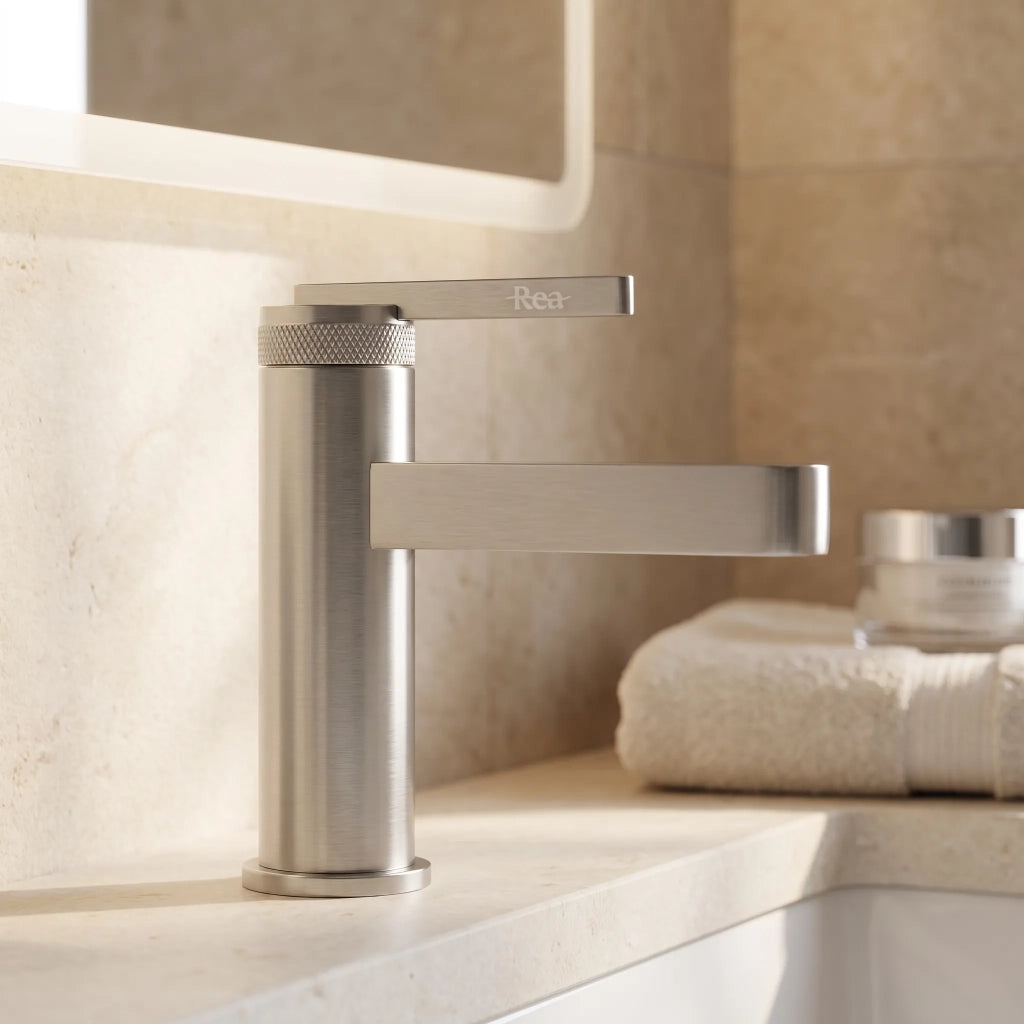 Rubinetto Da Bagno Rea Grace Brush Nickel