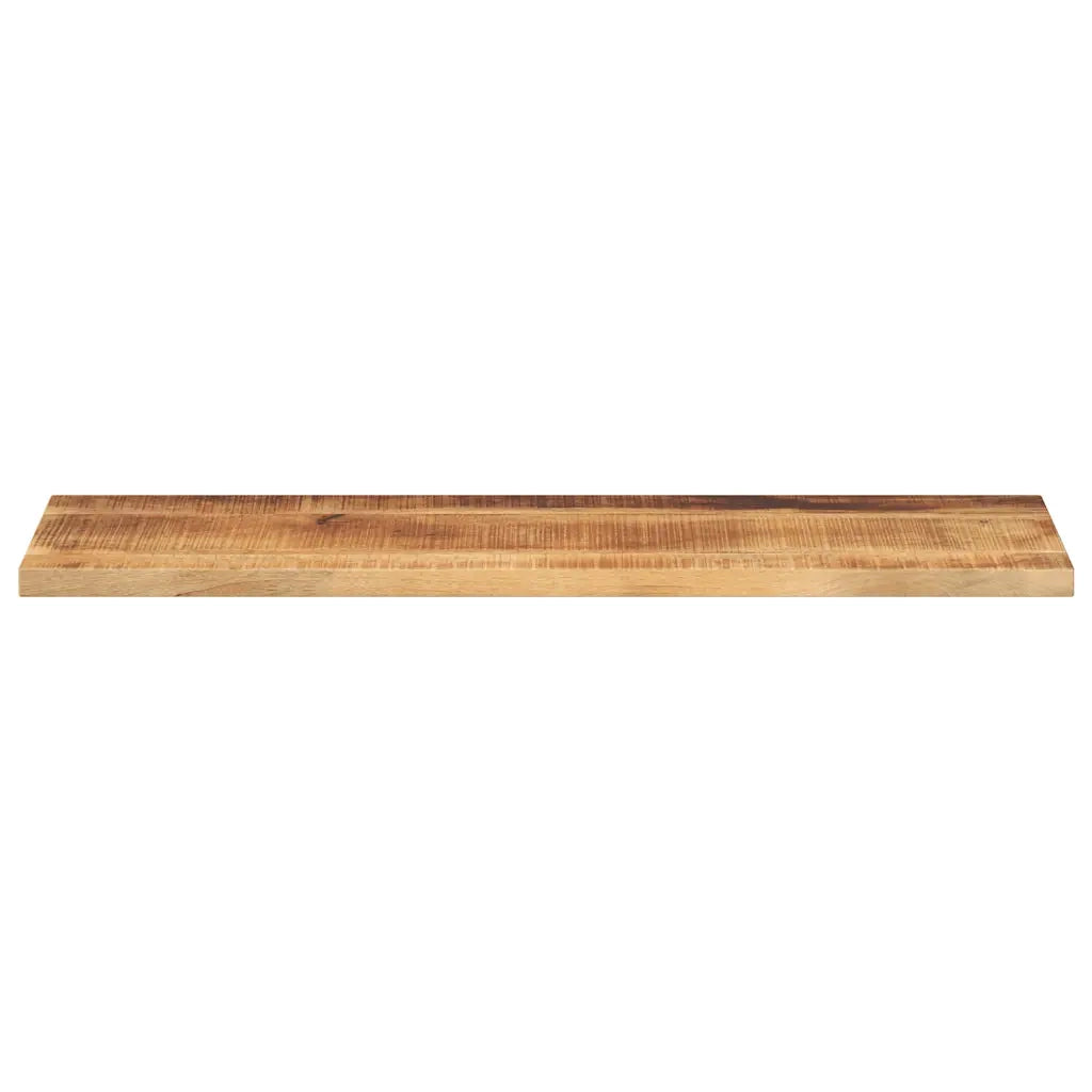 vidaXL Piano per Tavolo 120x40x2,5 cm Rettangolare Legno Mango Grezzo