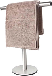 Supporto per asciugamani in acciaio inossidabile per bagno cucina - supporto per asciugamani libero con base per asciugamani