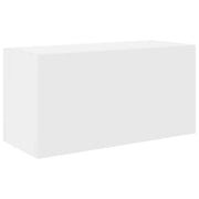 Mobiletto da bagno a parete pratico e contenitivo 60 x 25 x 30 cm in legno composito bianco 02_0051251