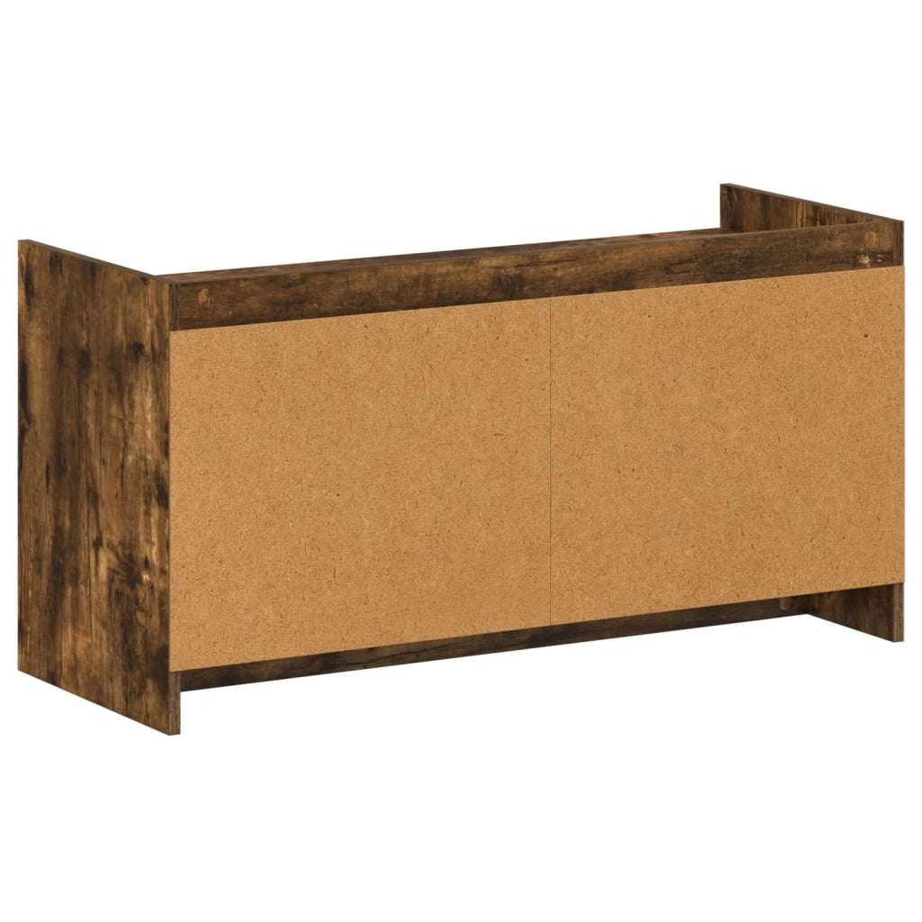 Mobile per scarpe con porta Rovere Fumo 100 x 39,5 x 51 cm 8011359