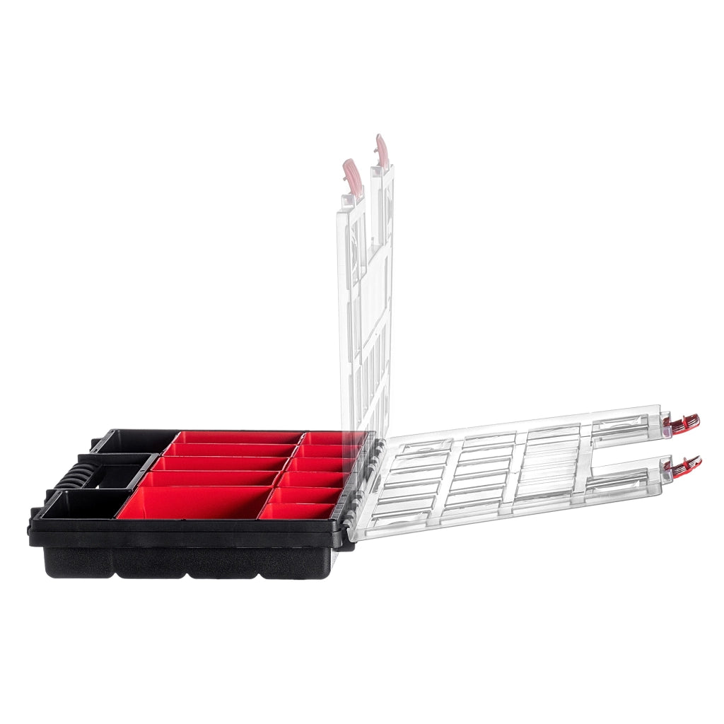 Set di 6 contenitori organizer per officina KADAX con 18 cassetti, ideali per garage.