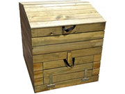 Compostiera in legno 500L "Douglas" 80 x 80 x 85 cm