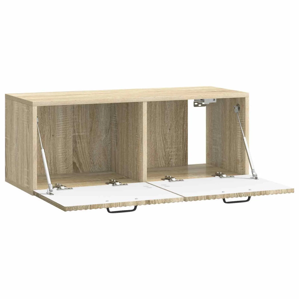 Mobile Porta TV da Muro Rovere Sonoma 78,5 x 31 x 30 cm